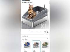 Stainless Steel Cat Litter Box
