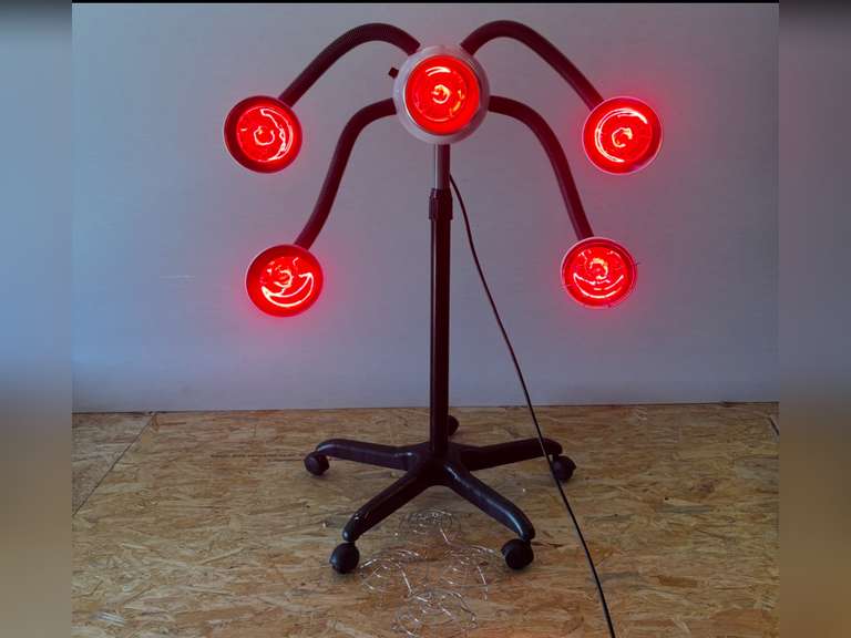 750W Infrared Heat Lamp Red Light