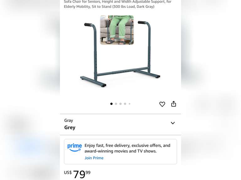 Sofa Chair for Seniors Sit to Stand