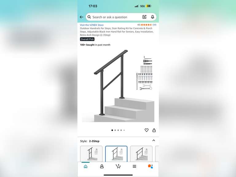 Outdoor Handrails For Steps