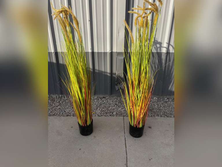 KOL Artificial Horsetail Reed Grass (2-Pack)
