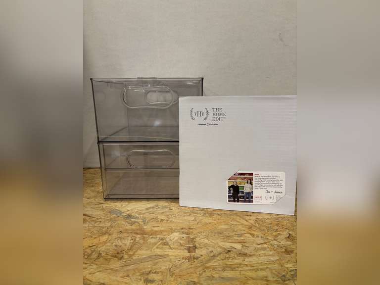 The Home Edit 8 Piece Multipurpose Edit, Plastic Modular Storage System - Set of Two