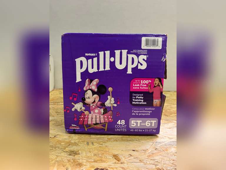 Pull-Ups Girls' Learning Designs Training Pants 5T-6T 48ct