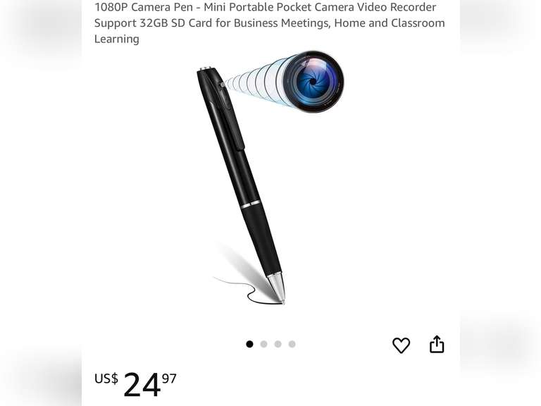 1080P Camera Pen