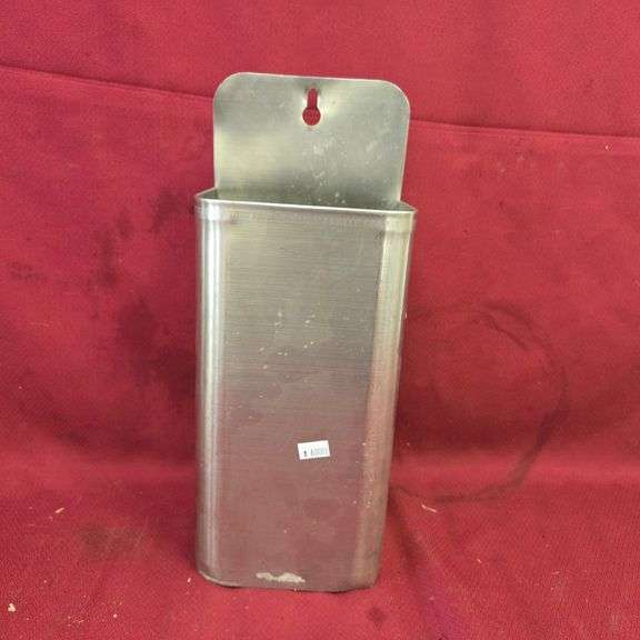 (1) Stainless Steel Bottle Cap Catcher - 6" x 4" x 14"