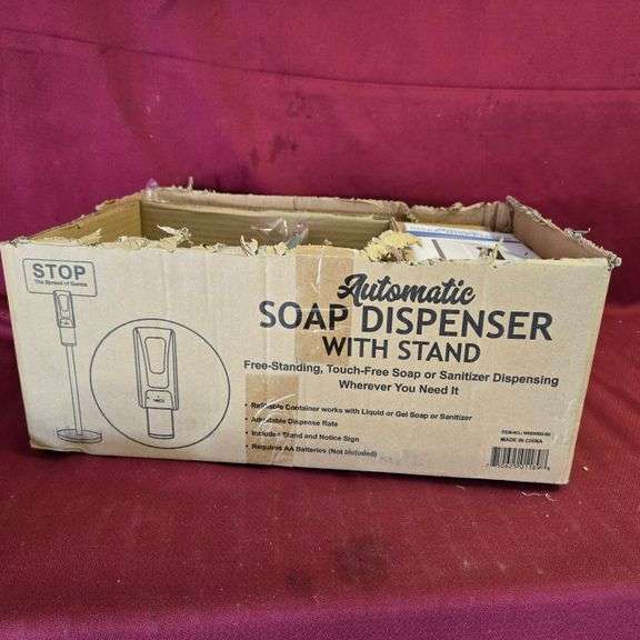 New Automatic Soap Dispenser with Stand Model WHS6000S3 Acesbid