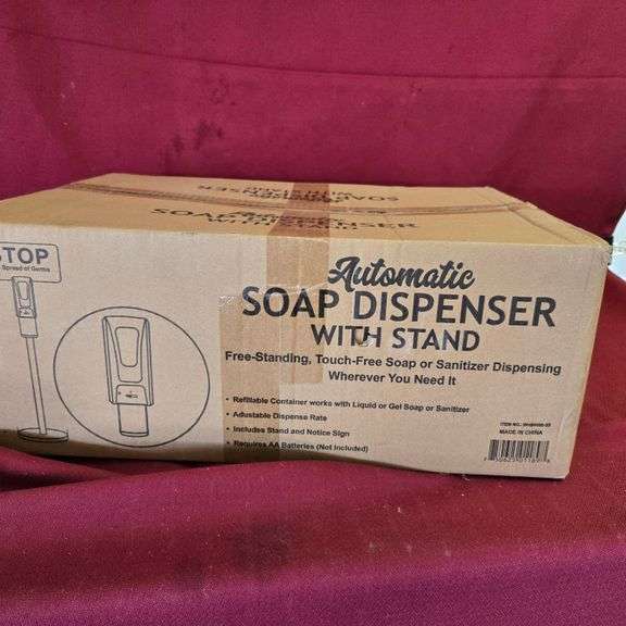 New Automatic Soap Dispenser with Stand - Model # WHS6000-S3