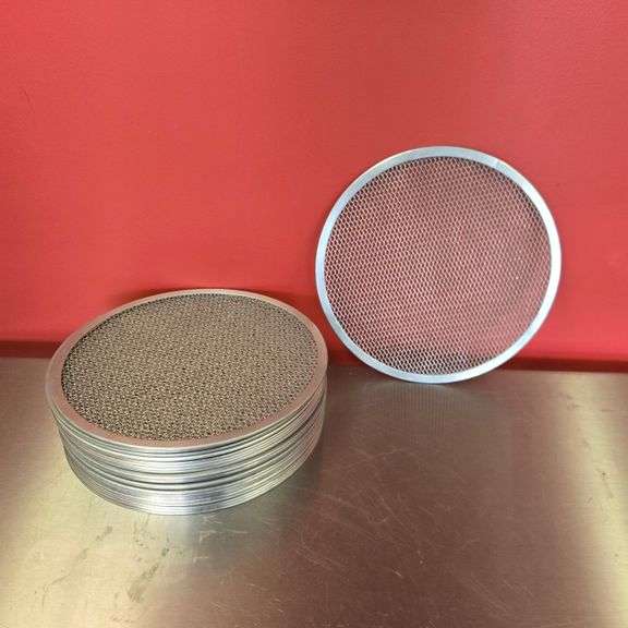 (24) 12" Aluminum Pizza Screens