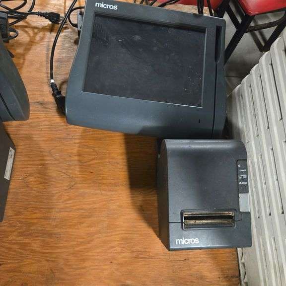 Point of Sale Set with Micros Terminal and Thermal Receipt Printer ...