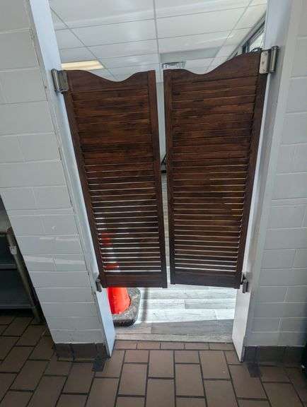 Wood Double Swing Doors