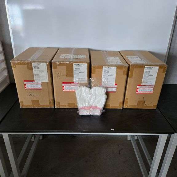 (2) New Boxes of VWR Pure Touch XL Glove Liners - Model # GLFF-XL, (1) New Box of VWR Pure Touch ...
