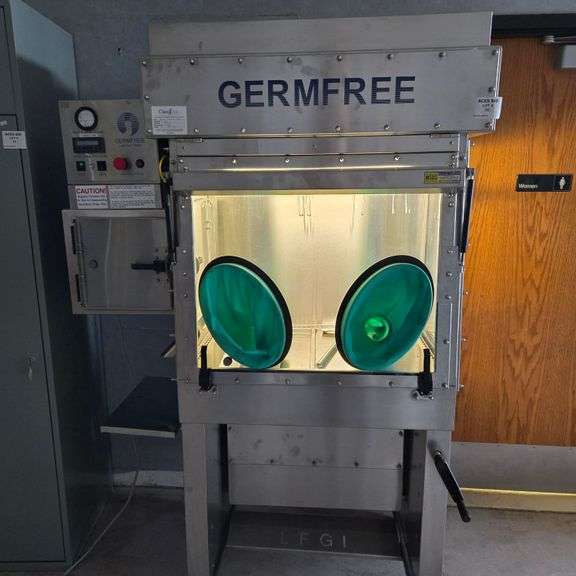 Germfree Containment Aseptic Isolator with Twice Filtered Laminar Air Intakes - Model # LFGI-3USP...