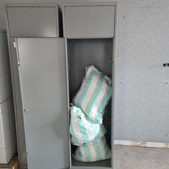 (4) Laundry Bags with Assorted Lab Coats - (Cintas Laundry Station Not Included)