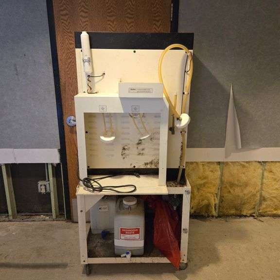 CBG Biotech Cart Mounted 5gal Solvent Recycler with Fractional Distillation - Model # SLV-99-U(L)...