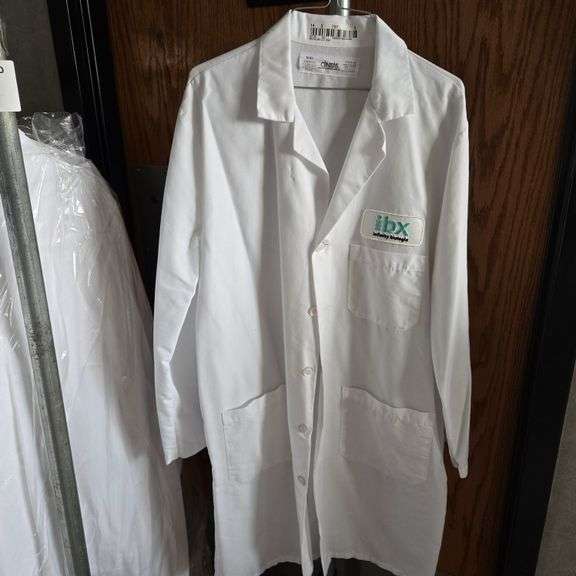 Rack of Medium Lab Coats - (Rack Not Included)
