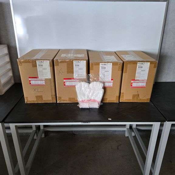(2) New Boxes of VWR Pure Touch XL Glove Liners - Model # GLFF-XL, (1) New Box of VWR Pure Touch ...
