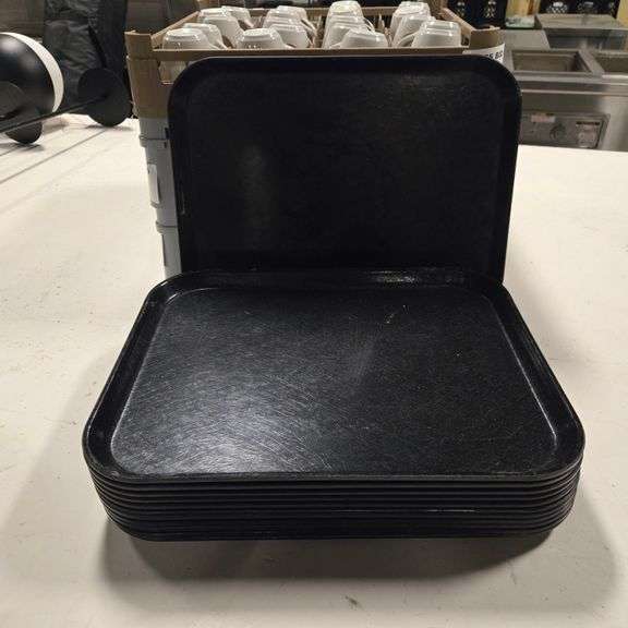 (12) Cambro Fiberglass Trays - 14" x 18"