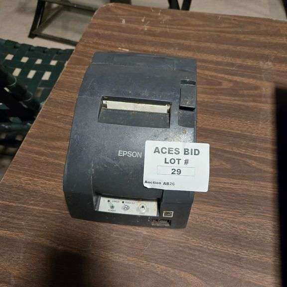 Epson Thermal Reciept Printer - Model # M188B - 6.5" x 10" x 6"