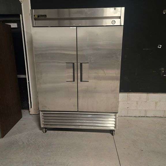 True Two Door Freezer on Casters with Bottom Mount Compressor - Model # T-49F - 115 Volts; 1 Phas...