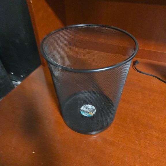 (3) Wire Trash Cans - 11.5" x 11.5" x 13.5"