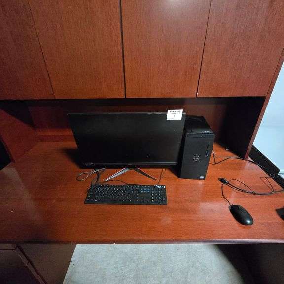 Dell PC with Acer 28" Monitor, Keyboard, and Mouse - Comes with Power Cords and Display Cord