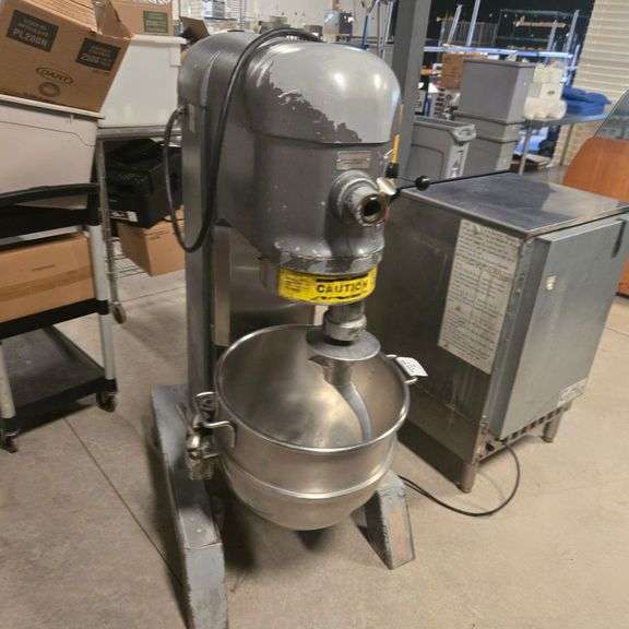 Hobart 60qt Planetary Mixer with 4 Speeds and 2 HP Motor - Model # H-600T - 230 Volts; 3 Phase; 5...