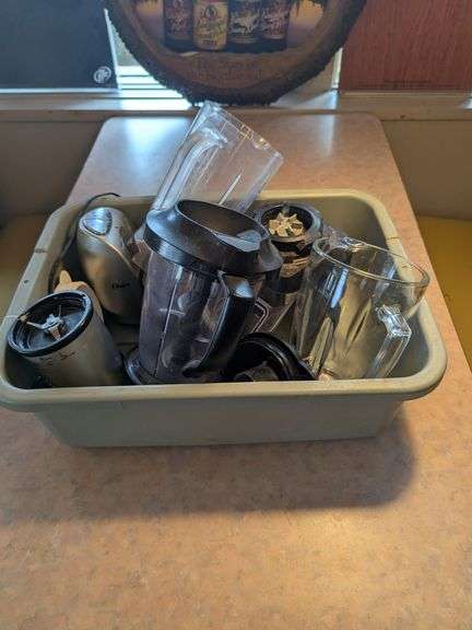 Assorted Bullet and Blender Parts