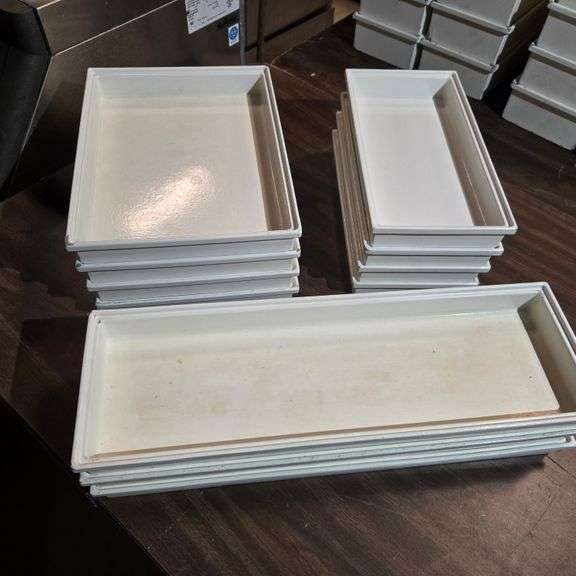 (3) Bon Chef Cast Aluminum Baking Pans - 20"x 6.5" x  1.75", (4) Bon Chef Cast Aluminum Baking Pa...