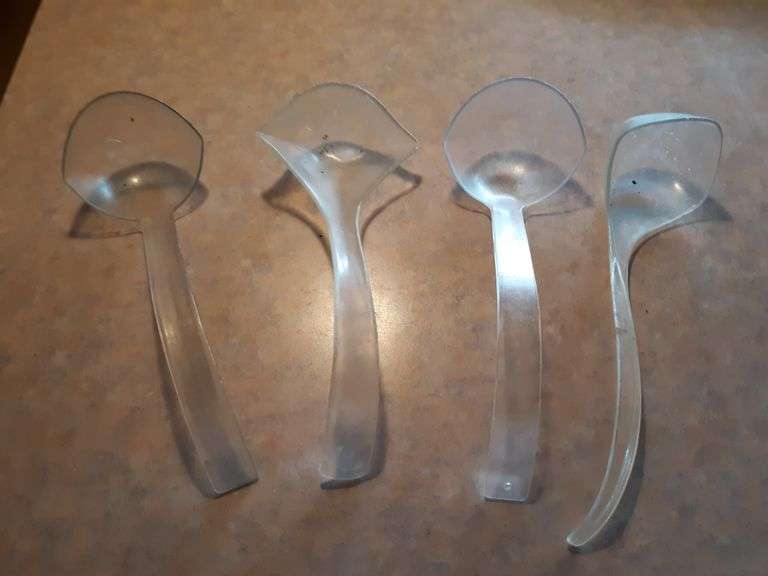 (4) Clear Polycarbonate Ladles