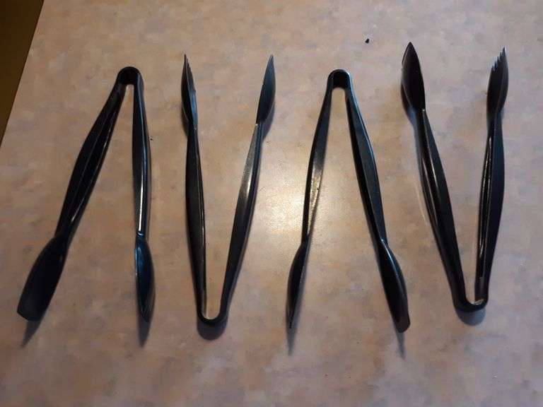 (10) Polycarbonate Salad Tongs