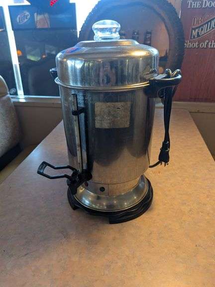 Hamilton Beach 60 Cup Coffee Percolator - Model # D50065 - 115 Volts; 1 Phase; 1000 Watts