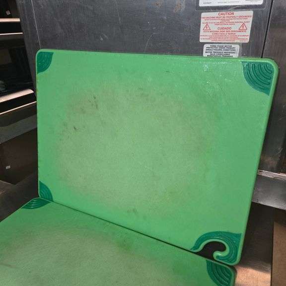 (2) 18" x 24" Cutting Boards with Non Slip Corners and Hook for Hanging
