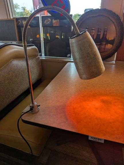 Cres Cor Table Mount Carving Station Heat Lamp - Model # FW60G - 120 Volts; 1 Phase; 250 Watts