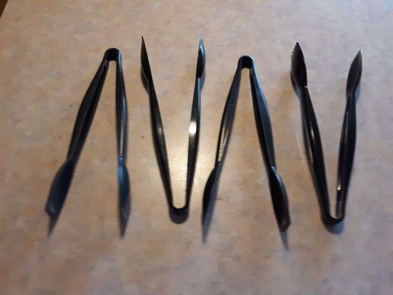 (10) Polycarbonate Salad Tongs