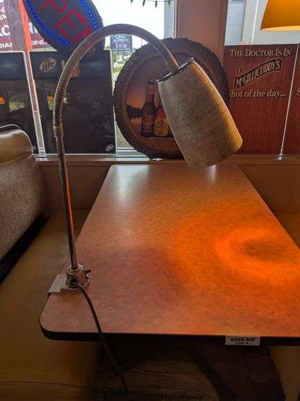 Cres Cor Table Mount Carving Station Heat Lamp - Model # FW60G - 120 Volts; 1 Phase; 250 Watts