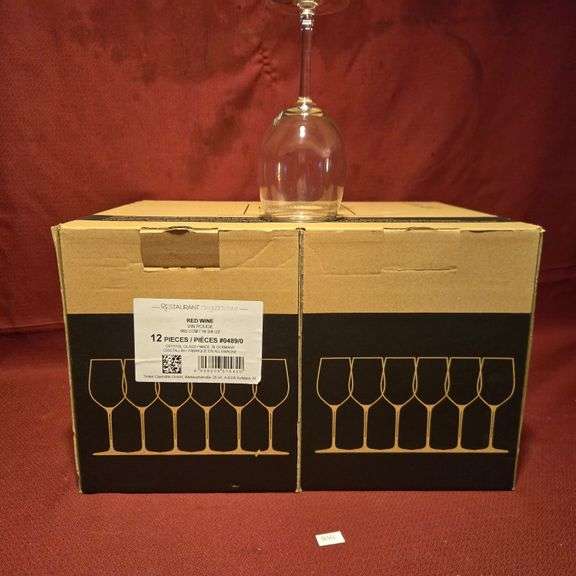 (12) New Riedel 20oz Wine Glasses - Model # 0489/0