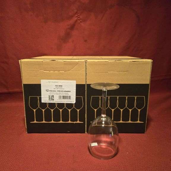 (12) New Riedel 20oz Wine Glasses - Model # 0489/0