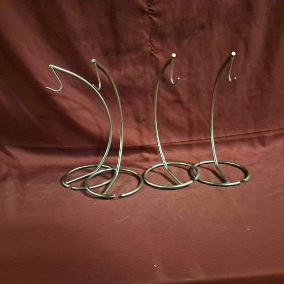 (4) Stainless Steel Banana Hangers