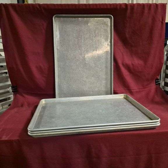 (12) Full Size Aluminum Sheet Pans - 18" x 26"
