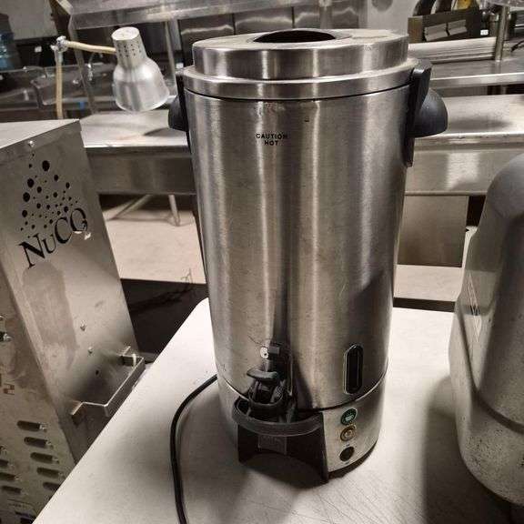 West Bend 100 Cup Commercial Coffee Urn - Model # 54100 - 120 Volts; 1 Phase - NSF Approved
