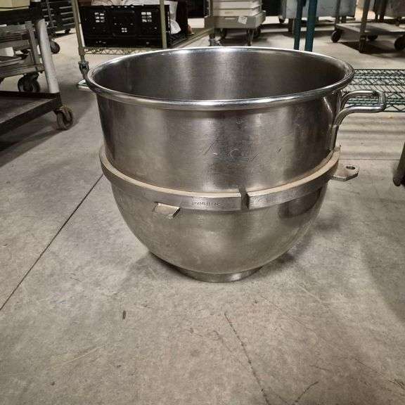 Hobart 60qt Stainless Steel Mixing Bowl - Model # VMH60 - NSF Approved