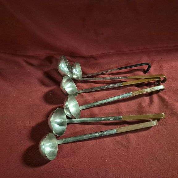 (6) Assorted Vollrath Ladles