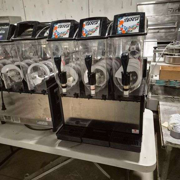 Crathco Triple Frozen Drink Dispenser - Model # FROSTY DREAM 3 - 115 Volts; 1 Phase - ETL Approved
