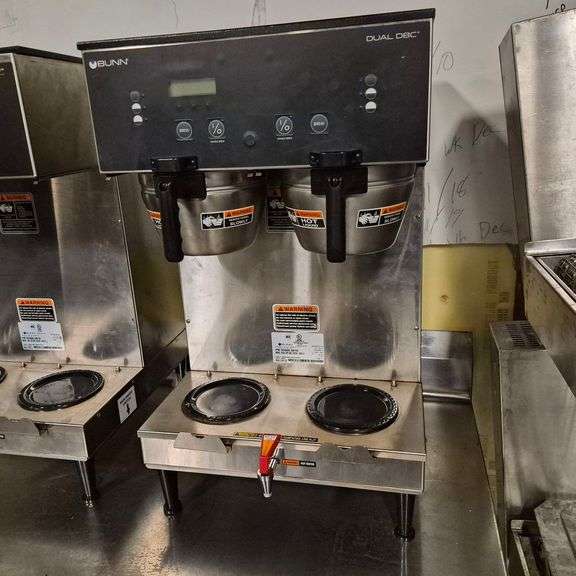 Bunn Dual DBC Airpot Coffee Brewer - Model # DUAL GPR DBC - 120/208-240 Volts; 1 Phase - NSF Appr...
