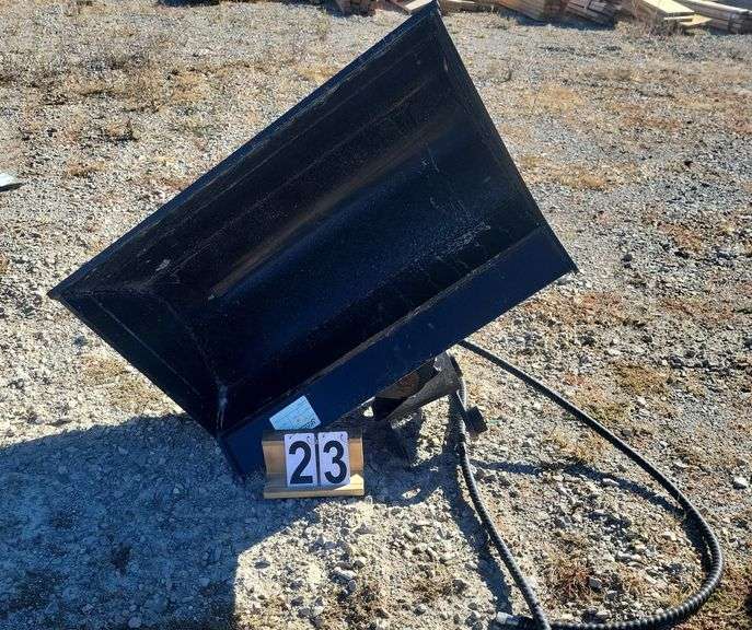 34-in hydraulic tilting bucket to fit 5 ton excavator