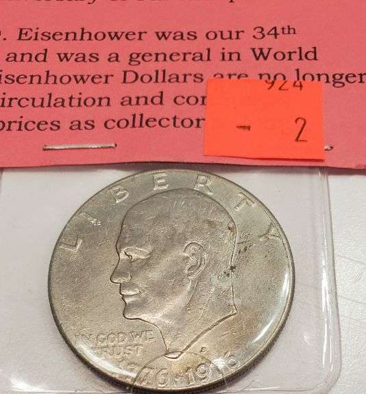 US 1776-1976 Bicentennial Eisenhower Dollar