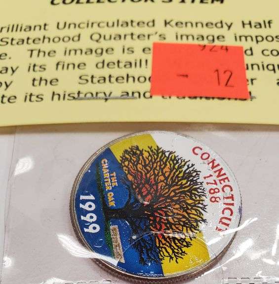 Kennedy Half Dollar Collector's Item Connecticut 1788
