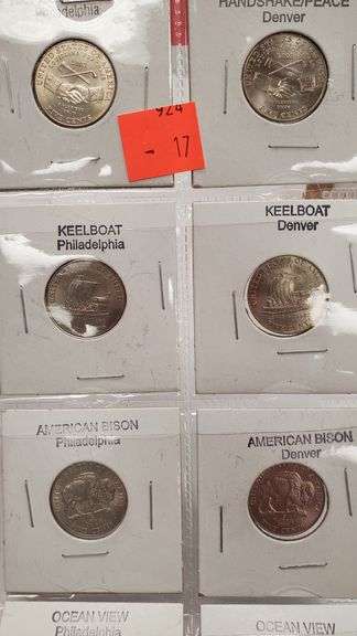 10 Westward Journey Nickels Series P's & D's