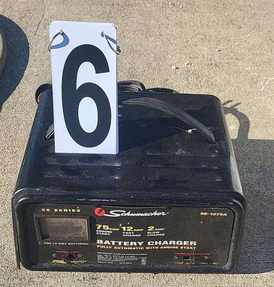 Shoemaker 75 amp battery charger