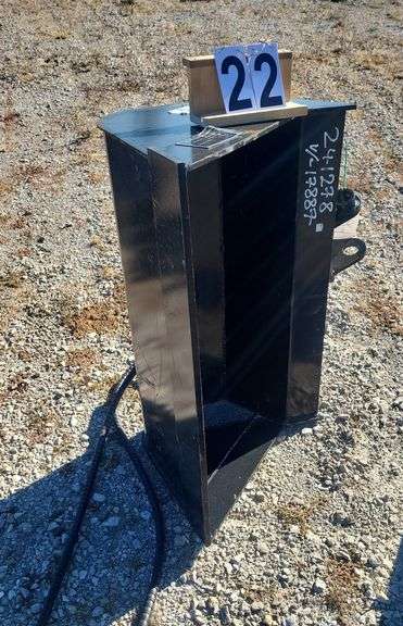 34-in hydraulic tilting bucket to suit 5 ton excavator